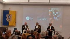 21 Dicembre 2022 - Urbino - Socio Onorario ANPS dott. Darco Pellos - Sigillo d’Ateneo dell’Universit