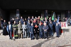 Cerimonia commemorativa per il 50° anniversario della morte dell'Appuntato di P.S. A.  La Bernarda