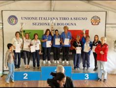 Socia ANPS Maurizia Ortolan  prima classificata ai campionati Italiani, di tiro con la pistola.