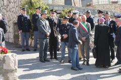 Ventimiglia località Grimaldi Inferiore intitolazione piazzetta alla Grd. di PS Sebastiano Carpineta