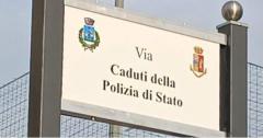 Pulsano (TA)  intitolazione di una via ai Caduti della Polizia di Stato