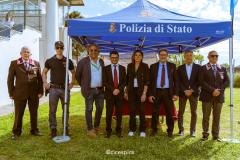 Gara di atletica leggera, con la partecipazione delle delegazioni Polizia di Stato e ANPS.