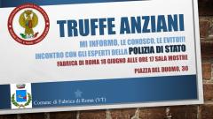 TRUFFE ANZIANI, mi informo, le conosco, le evito!