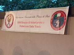 Cena conviviale tra i volontari del Gruppo ODV e il direttivo della Sezione ANPS di Trieste.