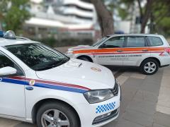 Supporto alla Polizia Locale di Lignano Sabbiadoro (UD) per l'esibizione delle Frecce Tricolori