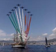 Barcolana Boat Parade per l'arrivo della Amerigo Vespucci