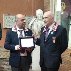 Cerimonia di Gemellaggio tra la Sezione ANPS di Roma e Firenze.