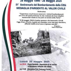Cerimonia per l'81° Anniversario del Bombardamento di Tivoli