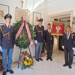 Cerimonia per il 45° Anniversario dell'attentato terroristico avvenuto a Roma in Piazza Trasimeno