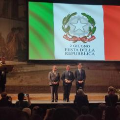 Festa della Repubblica nel 79° Anniversario della nascita.