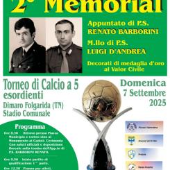 2° Memorial  M.llo di P.S. Luigi D'Andrea - App.to di P.S. Renato Barborini