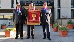 Inaugurazione della panchina rossa all'interno della Scuola della Polizia di Stato