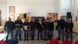 Incontro con gli studenti nell'ambito del progetto denominato “Incroci”.