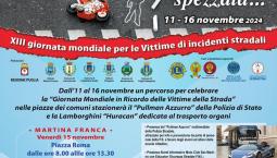 15 novembre 20224 Giornata mondiale Vittime della Strada