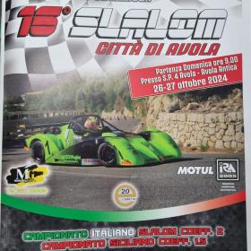 16ª Edizione della Gara Automobilistica Slalom Città di Avola