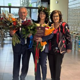 Socia simpatizzante Carmela Tagliente, conseguimento della Laurea in Giurisprudenza.