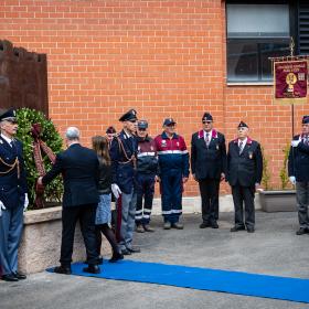 Inaugurazione monumento ai Caduti della Polizia di Stato