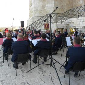Concerto dell'Orchestra di Fiati  ANPS di Bari nel Sito di Castel del Monte