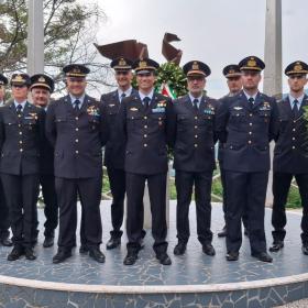 Commemorazione dei quattro Aviatori periti in un incidente aereo