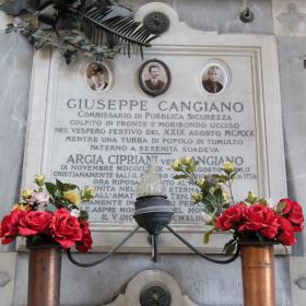 Commemorazione del Commissario Giuseppe Cangiano nel 105esimo della morte