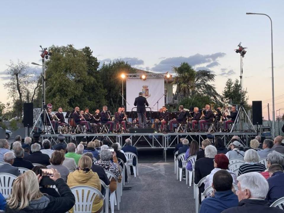 La Fanfara della Polizia di Stato in concerto