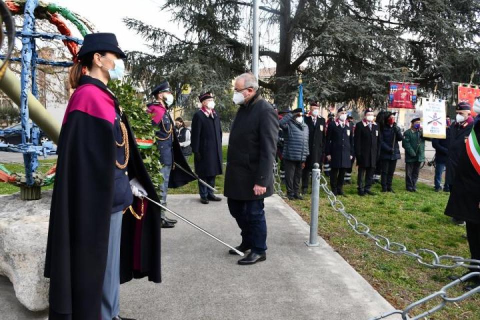 Cerimonia di commemorazione nel 77° anniversario della morte di Giovanni Palatucci
