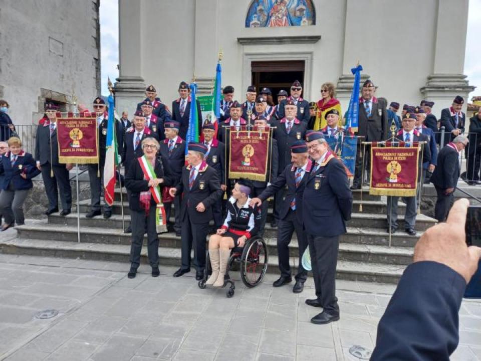 Campeglio di Faedis (UD), incontro dei soci delle Sezioni A.N.P.S. del Friuli Venezia Giulia