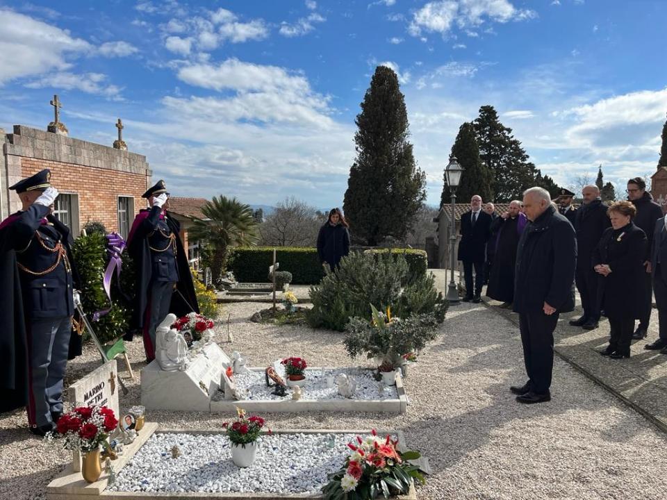 20° Anniversario dell'uccisione del Sov.te Capo della Polizia di Stato MOVC Emanuele Petri.