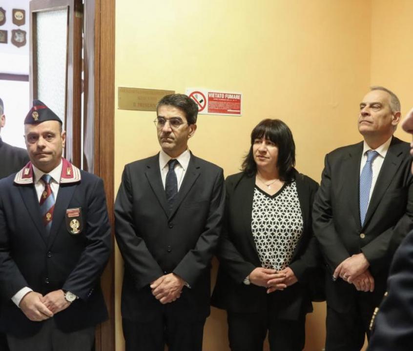 Cerimonia di intitolazione della Sezione A.N.P.S di Roma