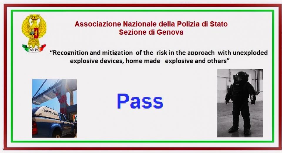 “Recognition and mitigation of the risk in the approach with unexploded explosive devices, home made