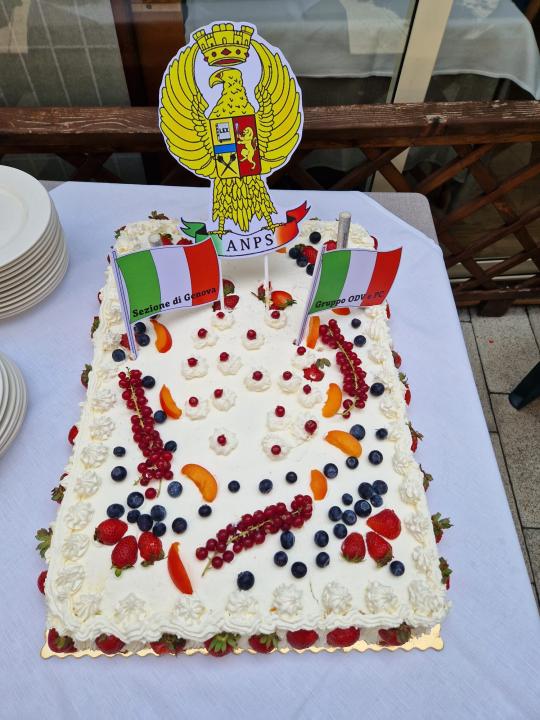 In occasione del 53° Anniversario della costituzione della Sezione A.N.P.S.di Genova, pranzo sociale