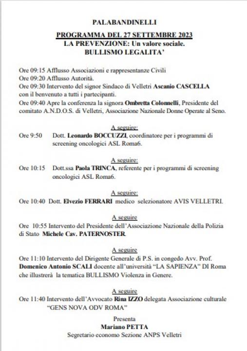 Palabandinelli  27 settembre 2023 convegno