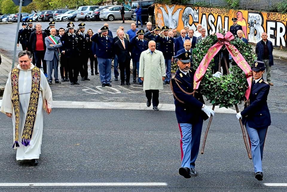 Commemorazione dell’uccisione del Cap. di PS Francesco Straullo e della Guardia Ciriaco Di Roma