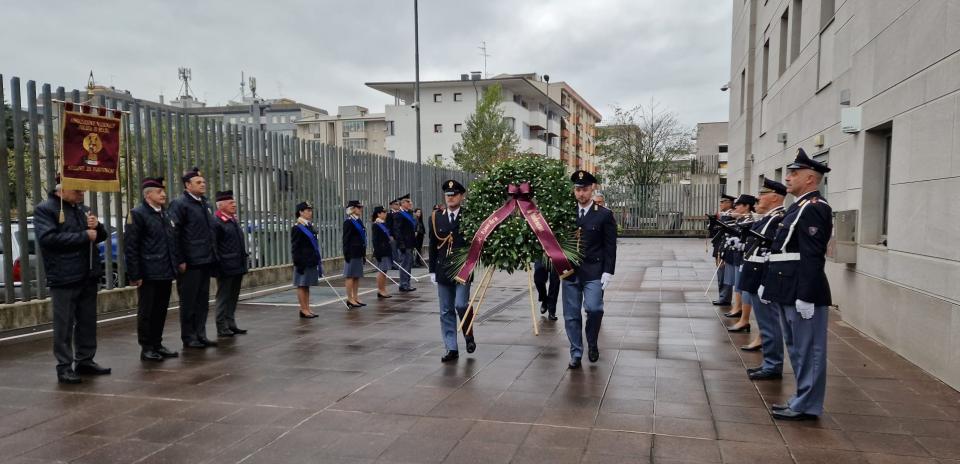 2 novembre 2023. Pordenone: la Polizia di Stato commemora i propri caduti e defunti