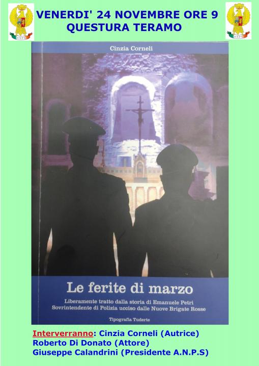 24 novembre 2023 Presentazione libro