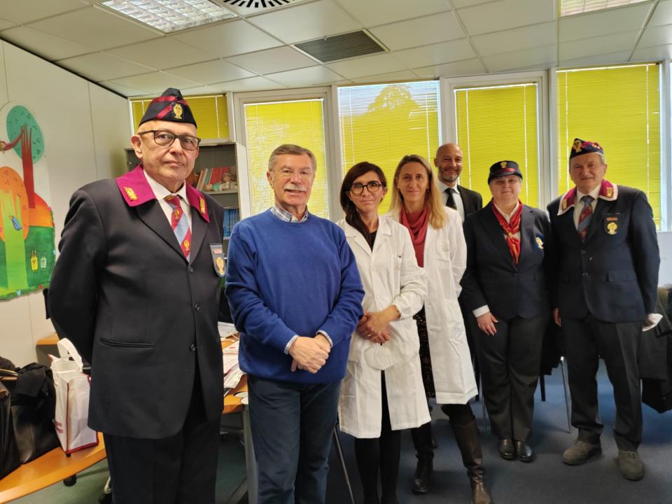 Visita alla Clinica di Oncoematologia Pediatrica dell’Università di Padova.