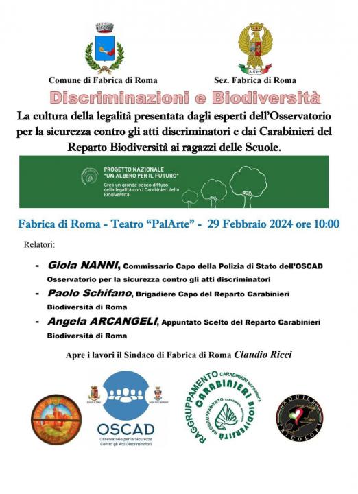 Convegno Discriminazioni e biodiversità