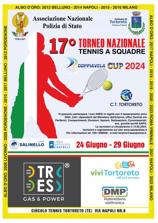 17° Torneo Nazionale Tennis a squadre Doppiavela Cup 2024