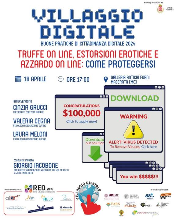 Truffe online, estorisioni di siti web a sfondo erotico e azzardo online