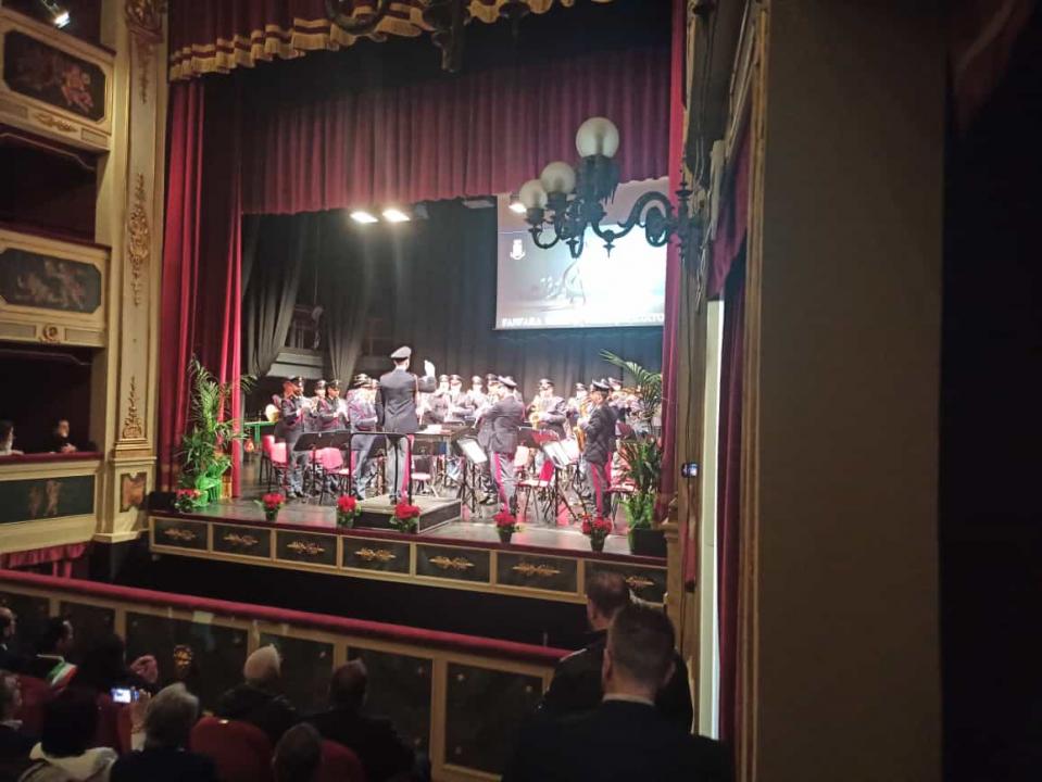 Concerto della Fanfara della Polizia di Stato ad Avigliano (PZ) e a Potenza.