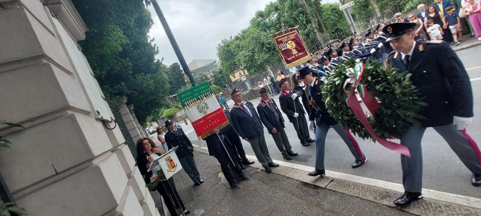 Commemorazione del 46° anniversario dell'uccisione del Commissario Capo Antonio Esposito