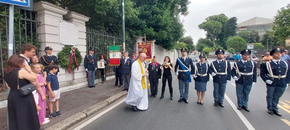 Commemorazione del 46° anniversario dell'uccisione del Commissario Capo Antonio Esposito