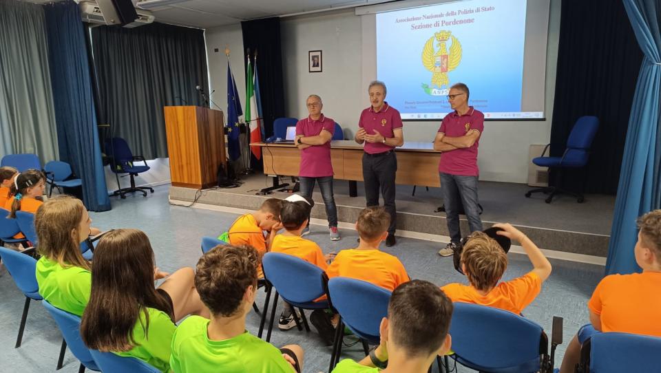 Sicurezza stradale:  l’ANPS incontra i ragazzi  del centro estivo