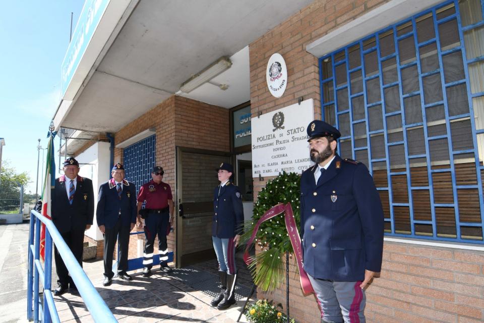 Commemorazione Agente Scelto della Polizia di Stato Ilaria Leandri, deceduta in servizio il 2.7.1997