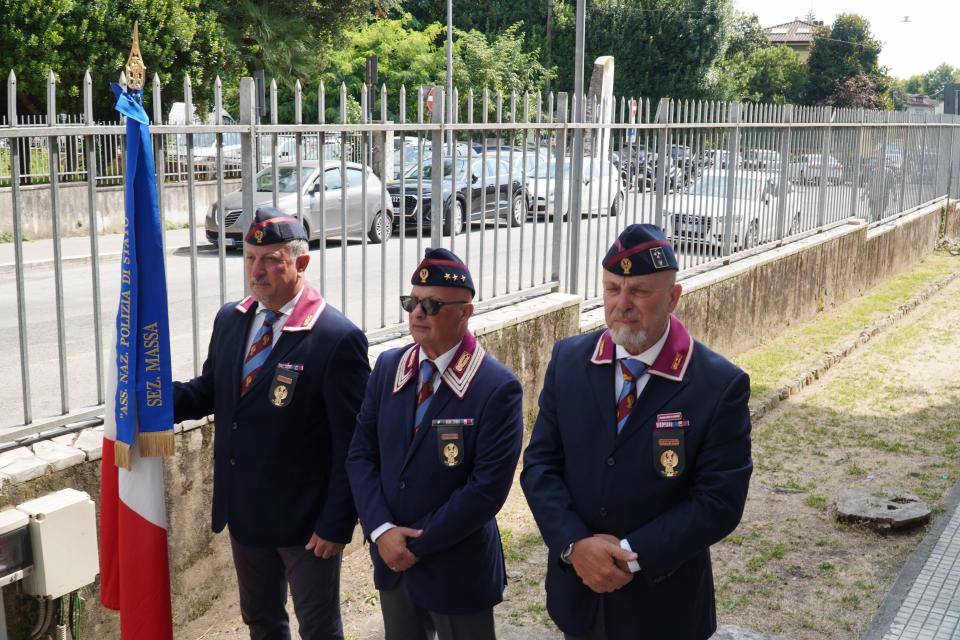 Visita a Massa del Vice Capo Vicario della Polizia di Stato