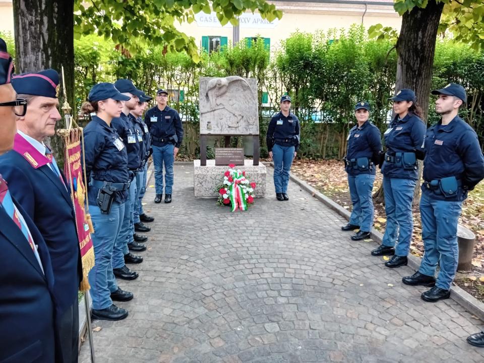 Cerimonia di Commemorazione dell'Agente Scelto Rosario Bonfiglio