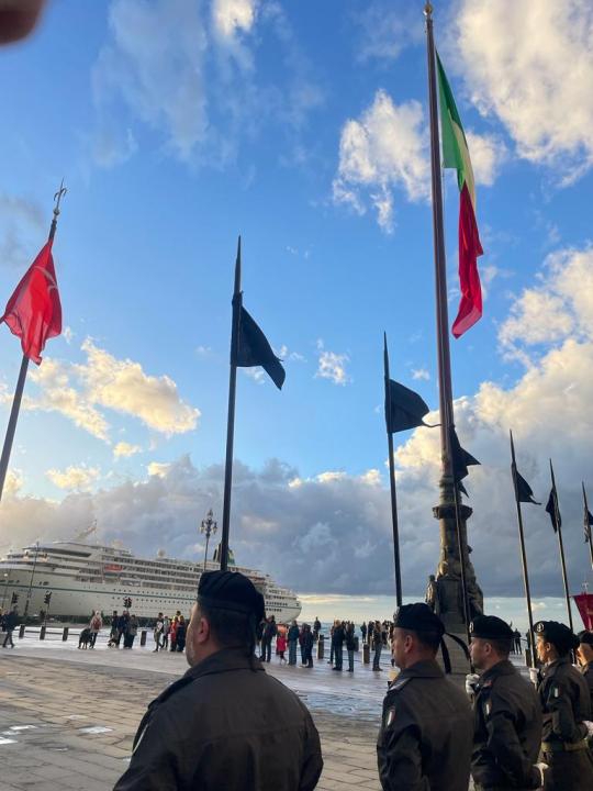 Il ritorno di Trieste all'Italia  il 26 ottobre 1954