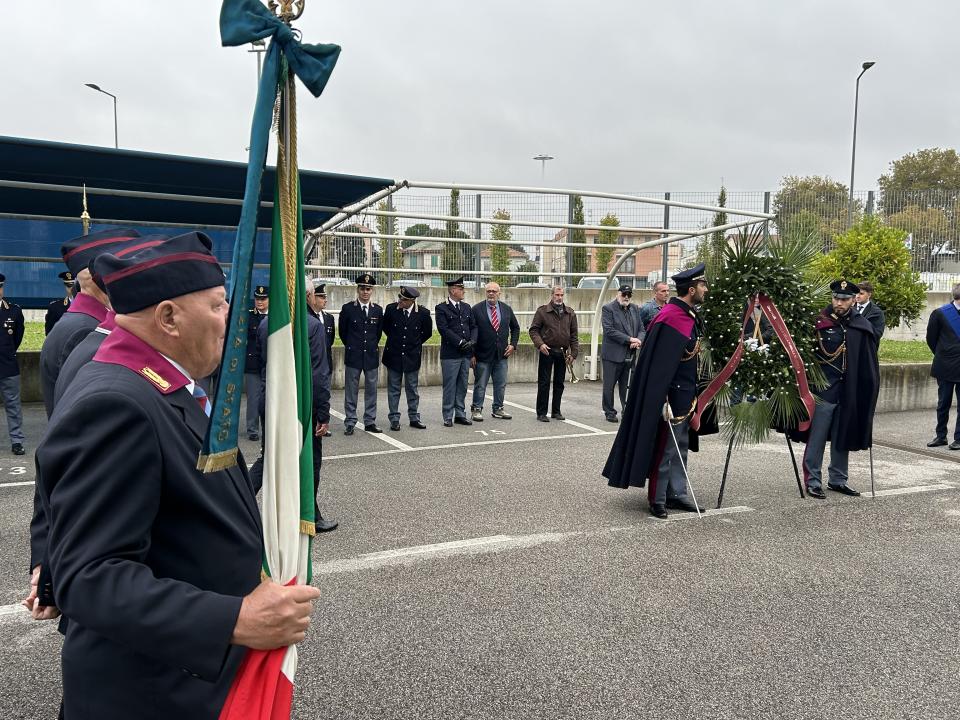 Cerimonia commemorativa per il 27* anniversario della morte dell'Isp. Samuele Donatoni