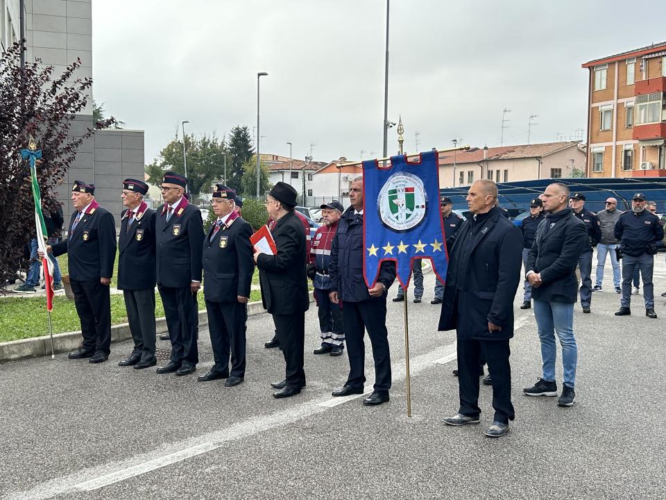 Cerimonia commemorativa per il 27* anniversario della morte dell'Isp. Samuele Donatoni