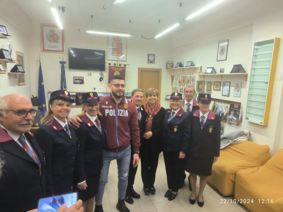 Atleta Paralimpico delle Fiamme Oro della Polizia di Stato Donato Telesca.